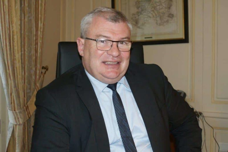 Le Président Du Conseil Départemental De La Marne à Lelysée